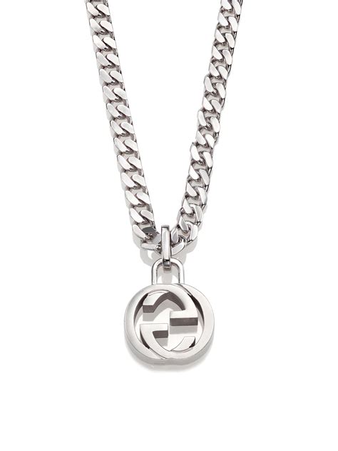 gucci male necklace|diamond earrings for men gucci.